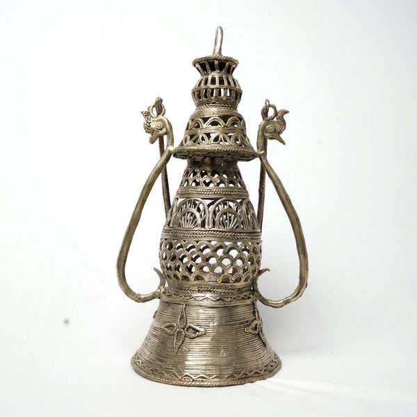 The Tribal Decorative Lantern (Traditional) – Dhokra Metal Art