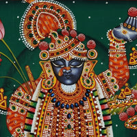 Divine Shrinathji – Rajasthani Miniature Painting