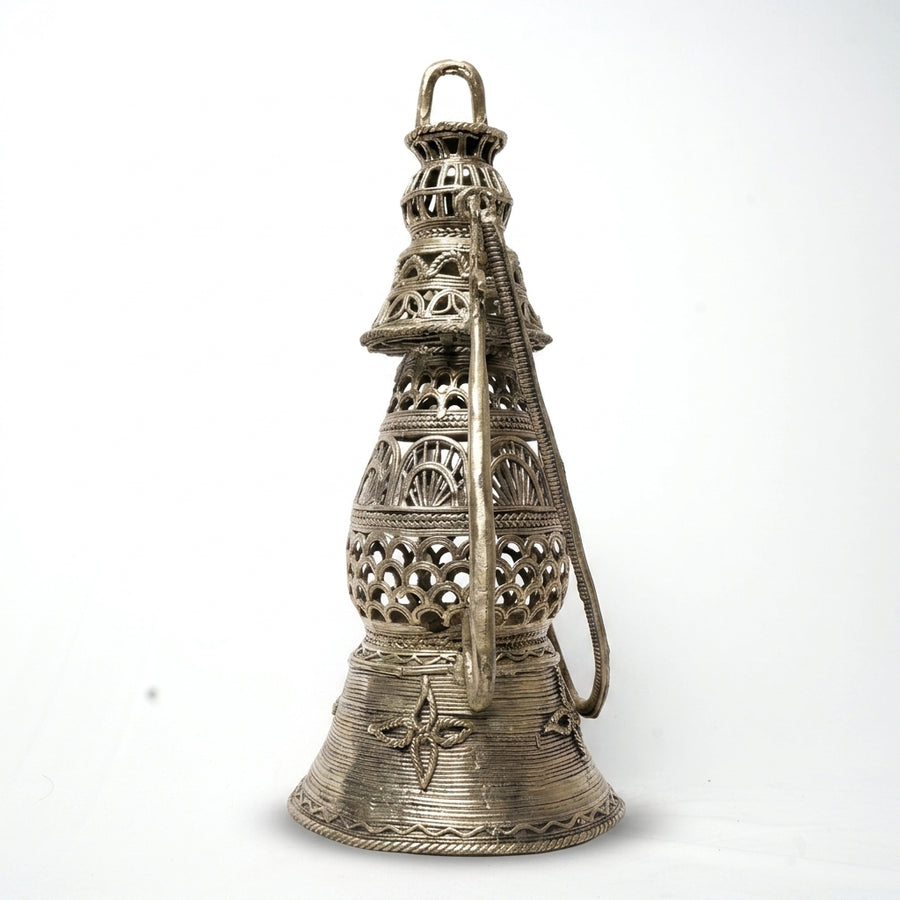 The Tribal Decorative Lantern (Traditional) – Dhokra Metal Art