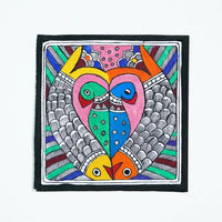 Love Birds of Mithila – Madhubani Painting