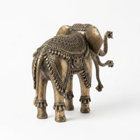 Airavata - Three Trunk Elephant – Dhokra Metal Art
