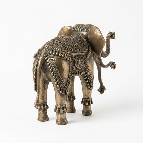 Airavata - Three Trunk Elephant – Dhokra Metal Art