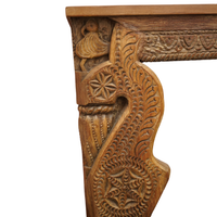 Wall Console Table - Wooden Furniture - view 3, handmade wooden furniture from India